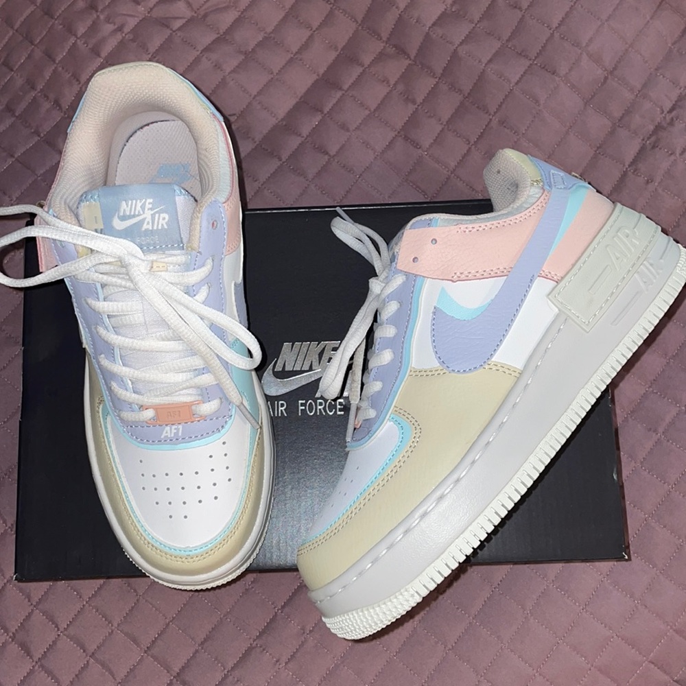 Nike Air Force 1 Shadow Pastel Glacier✨